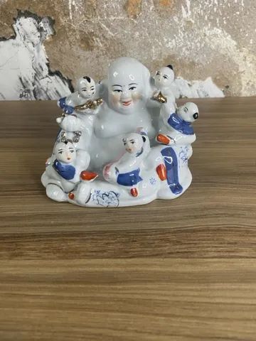 Buda risonho e crianças | antiguidades | donareliquias  - Foto 5