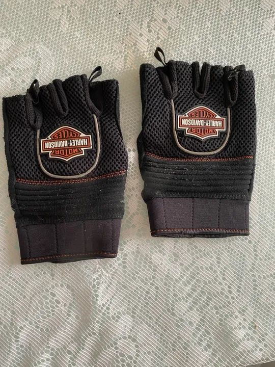 Luvas Harley Davidson - Tamanho G, sem Uso - Foto 2
