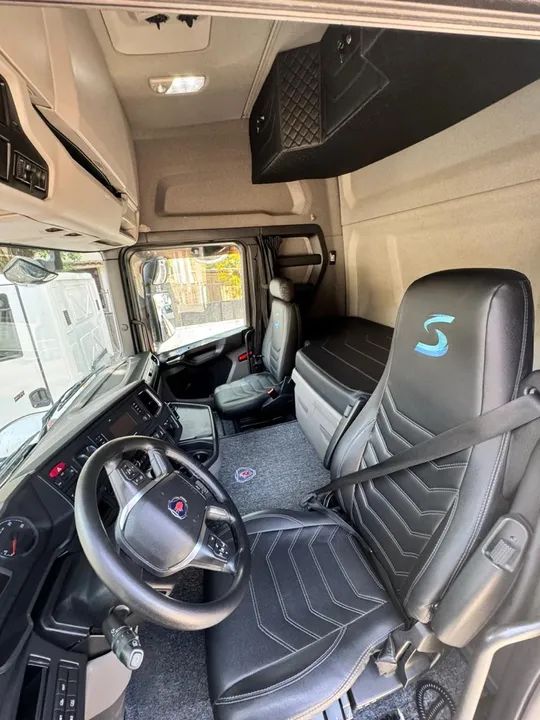 Scania R450 6x2 2021 e Carreta Librelato - Foto 6