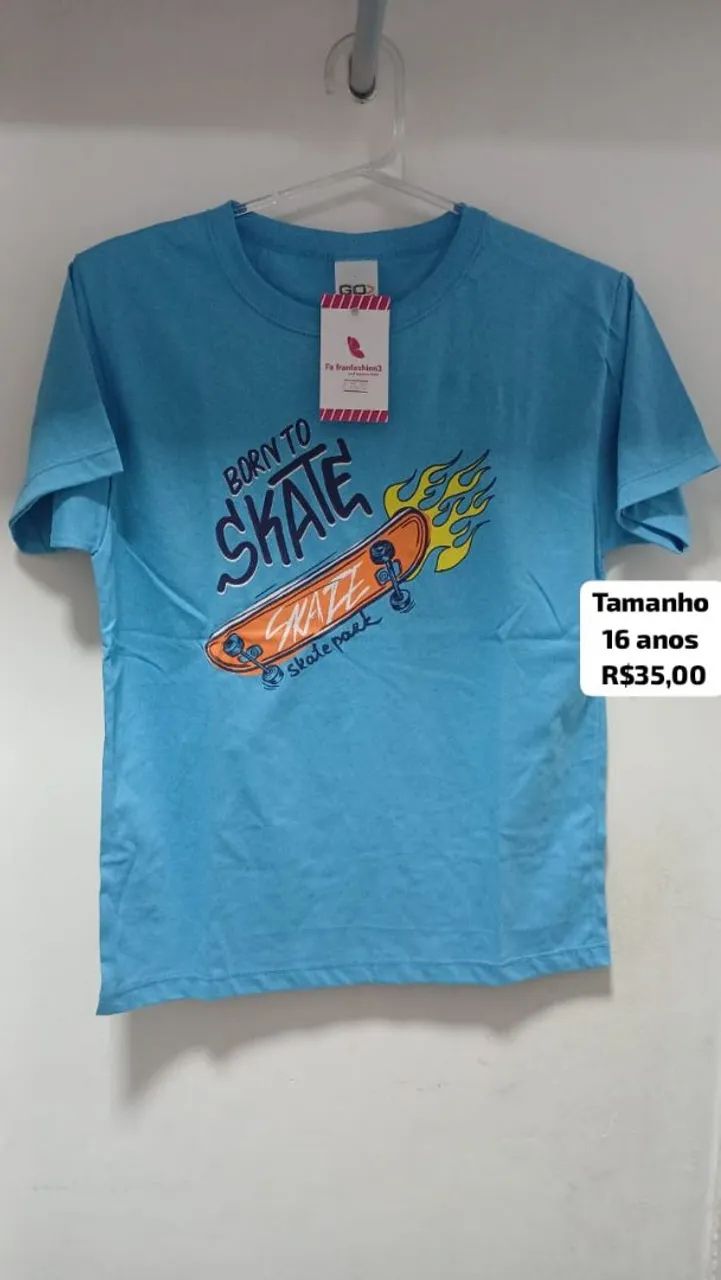 Blusa infantil infanto-juvenil em algodão  - Foto 2
