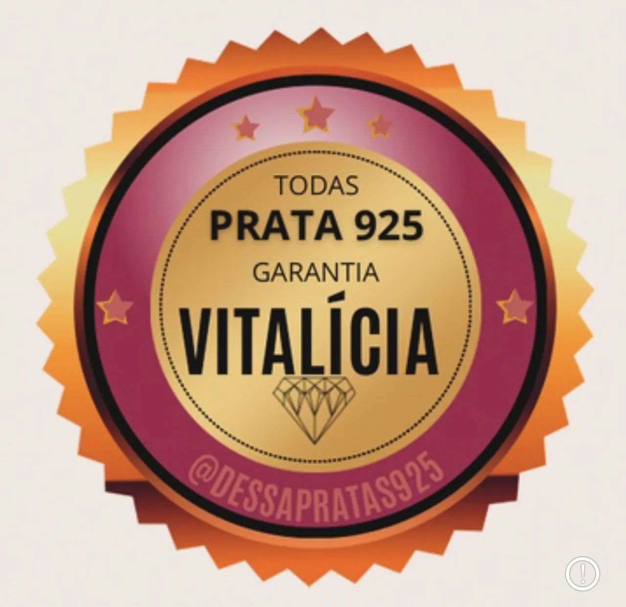 Brincos em Prata925 legítimo Argolas Quadradas  - Foto 3