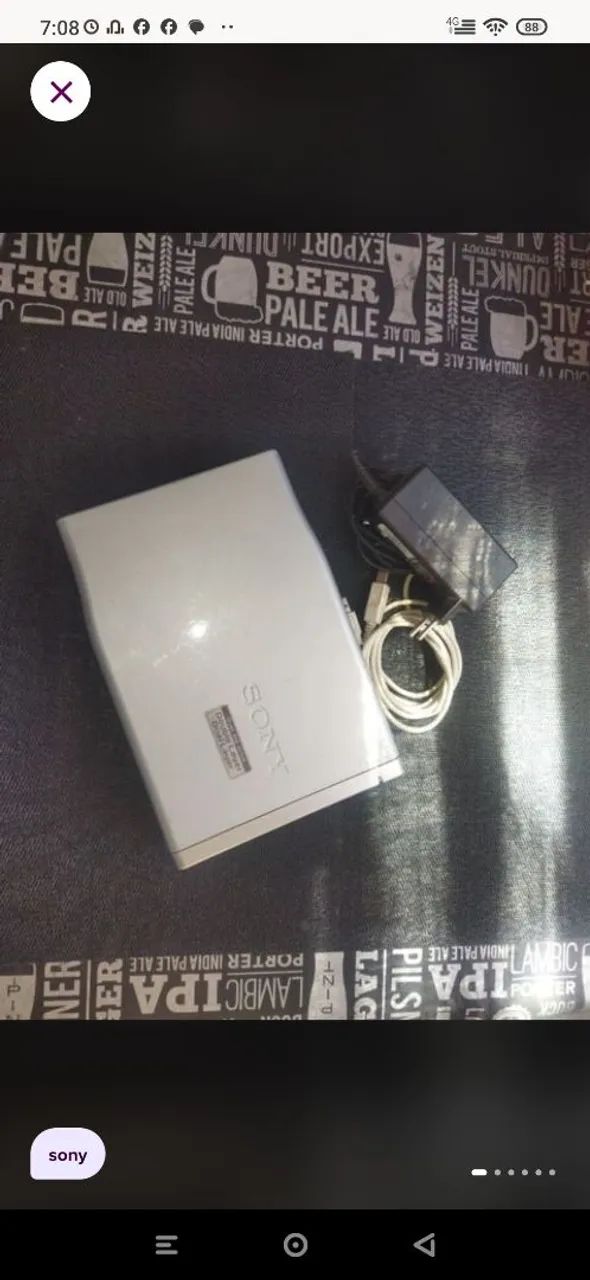 Leitor dvdrw Sony externo