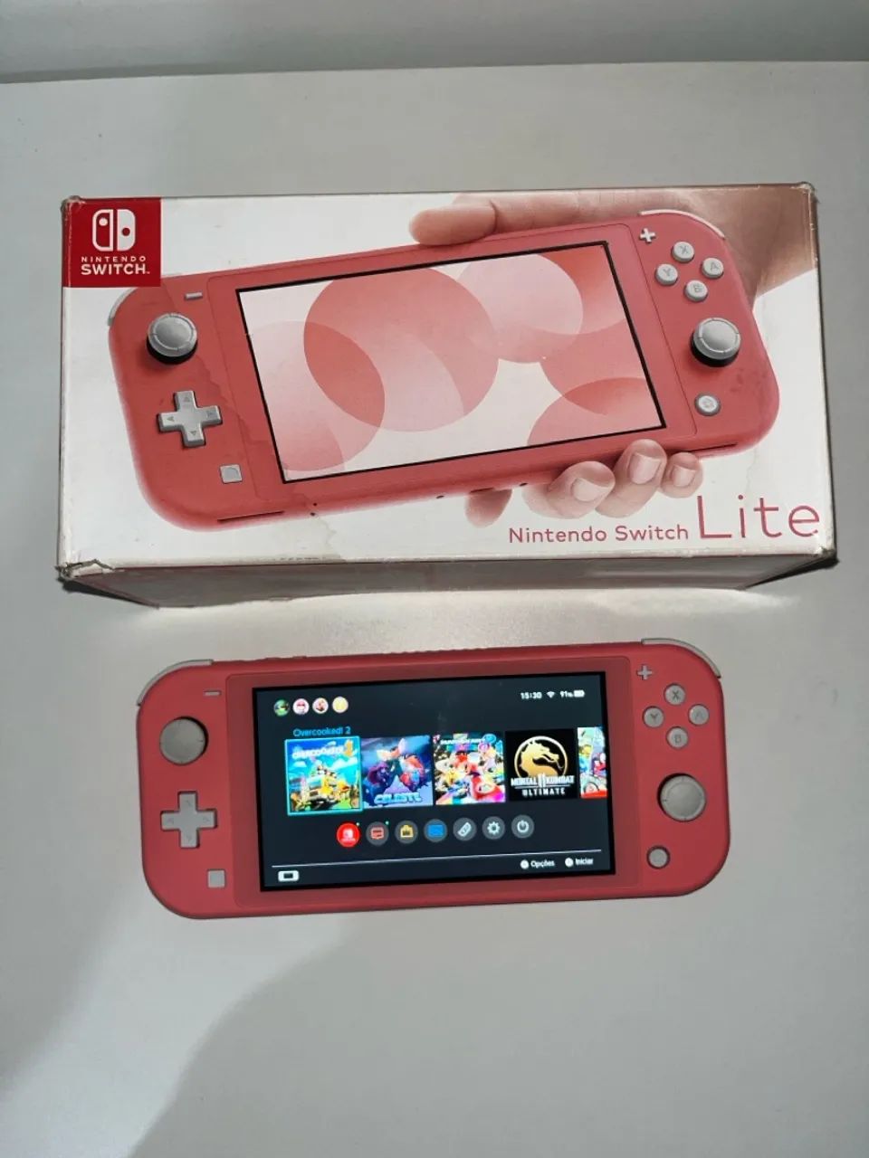 Nintendo Switch Lite Rosa - Foto 4