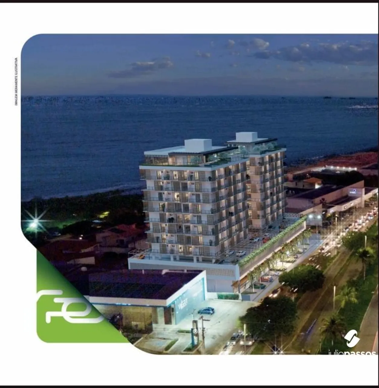 Apartamento à venda no Spot Residence Boulevard, 43m², Studio, 1 quarto - Coroa