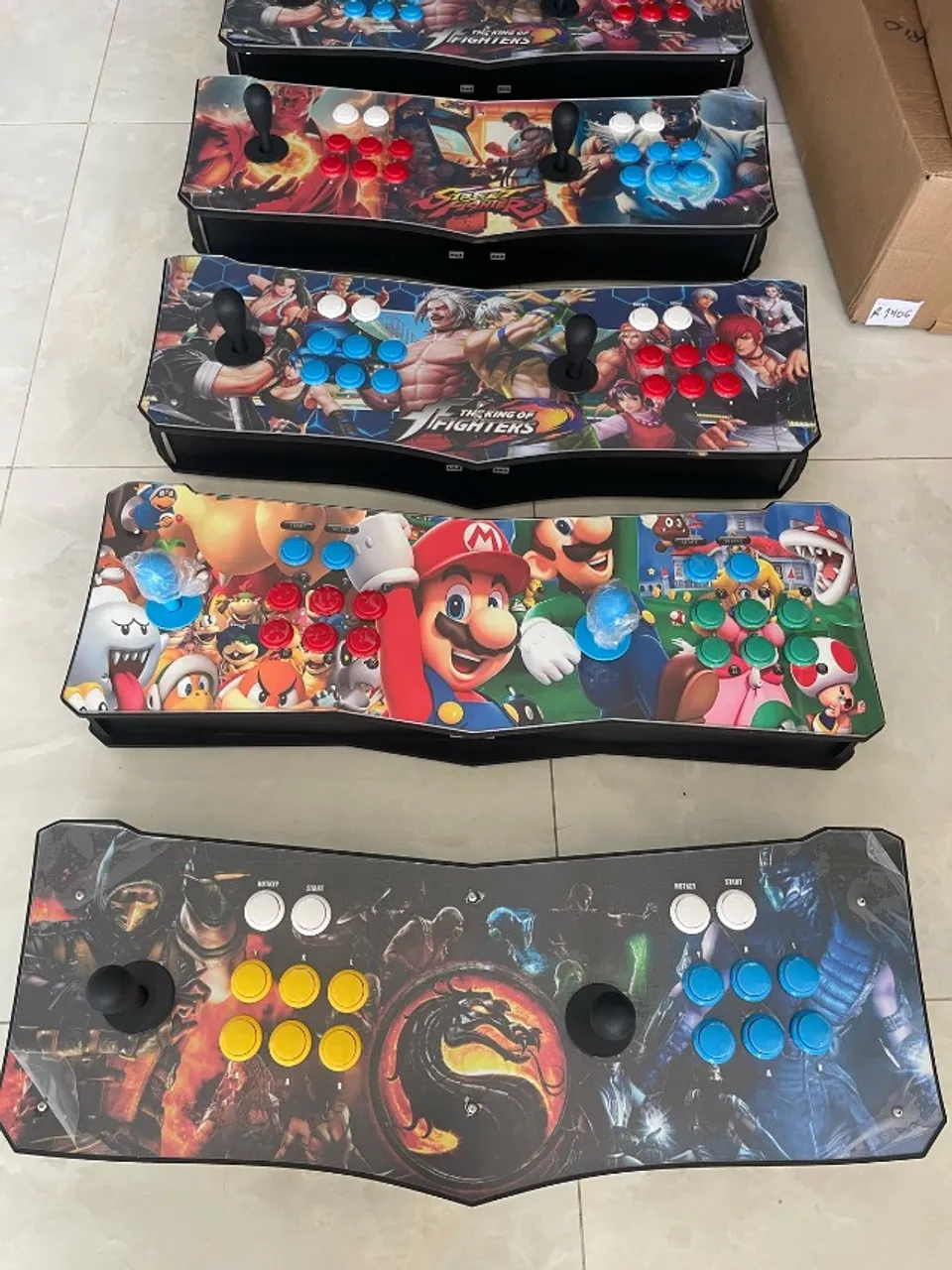 Fliperama portatil arcade 65 mil jogos modelo pro