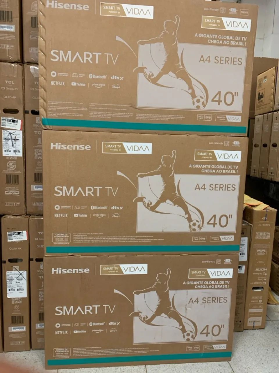Tv 40 HISENSE VIDA COMPLETA COM ALEXIA 