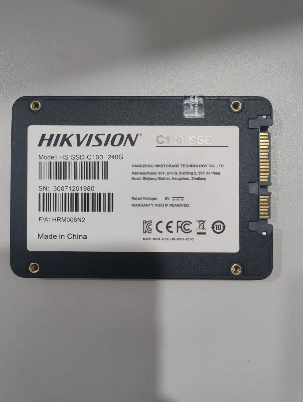 SSD Hikvision C100 2.5'' SATA 6Gb/s - Foto 2