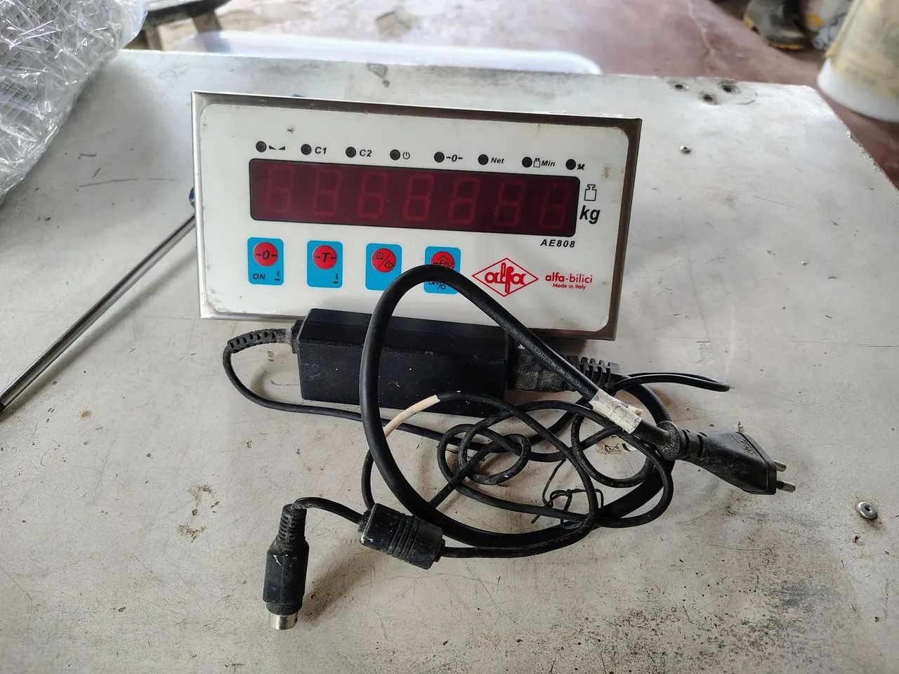 Balança Digital Alfa-bilici AE808 sucata  - Foto 5