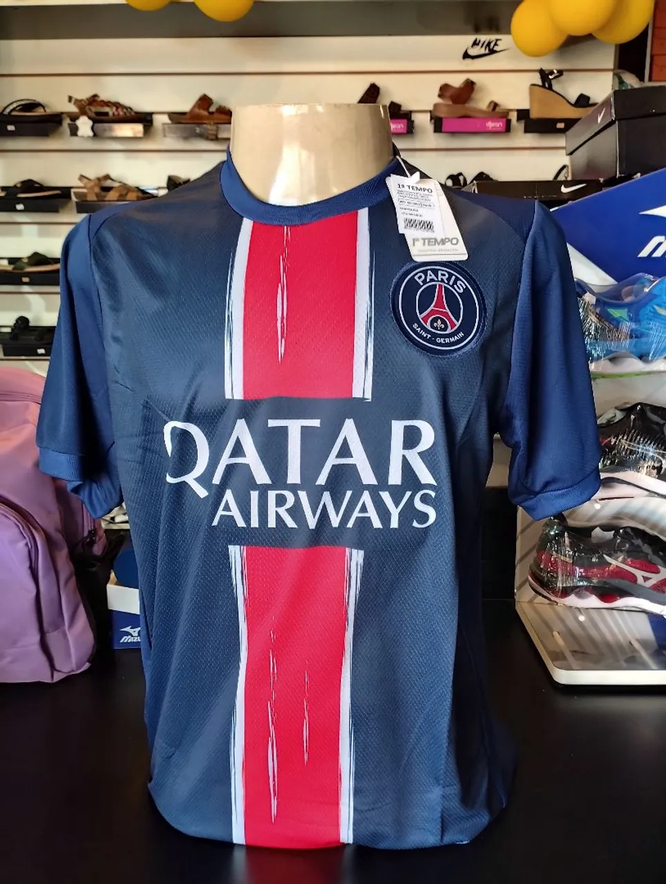 Camisa PSG 2023/24 Azul Marinho - Original