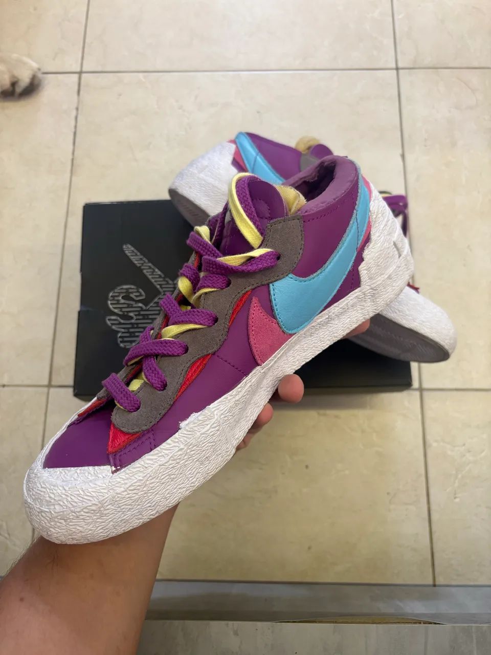 NIKE Blazer low Sacai x KAWS - Foto 3