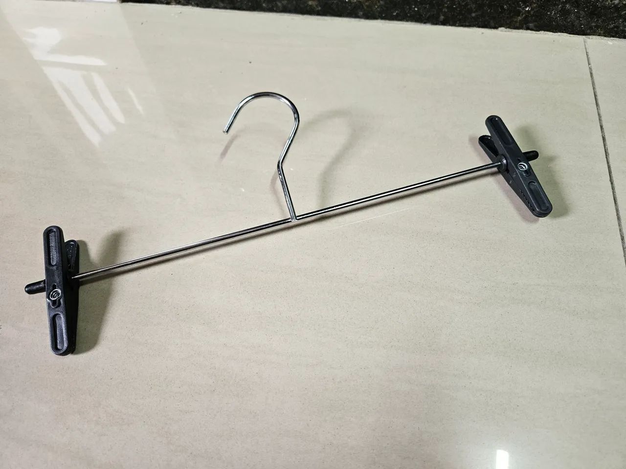Cabides De Ferro Para Saia Calça Shorts Cromado. - Foto 4