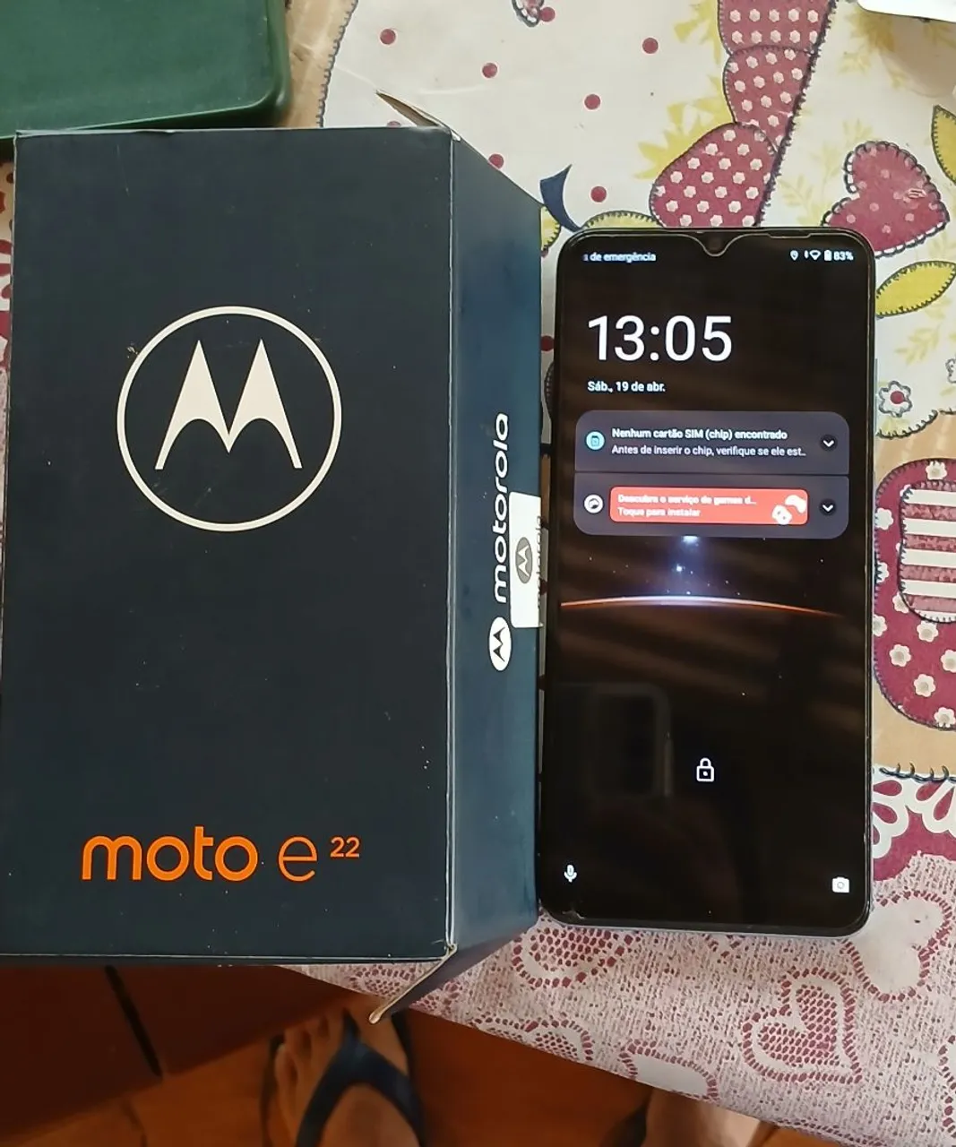 Celular Moto e22 Motorola