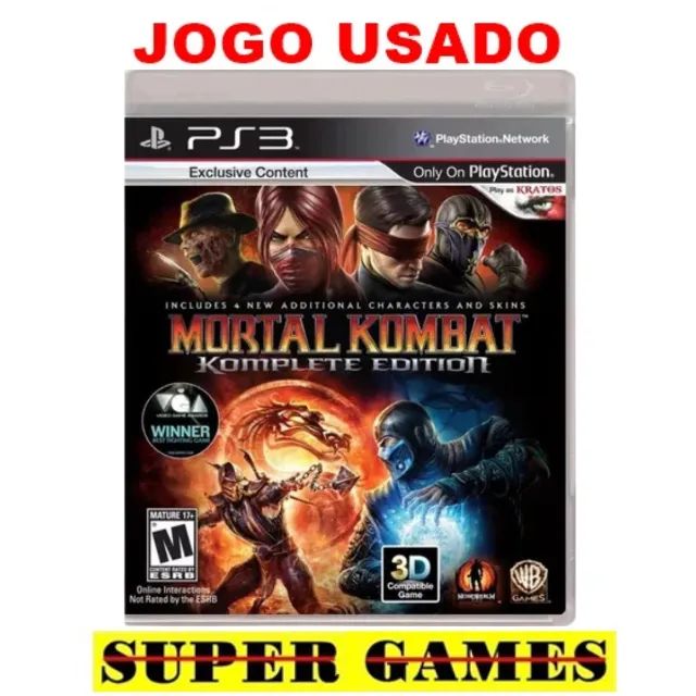 Mortal Kombat komplete Edition PS3