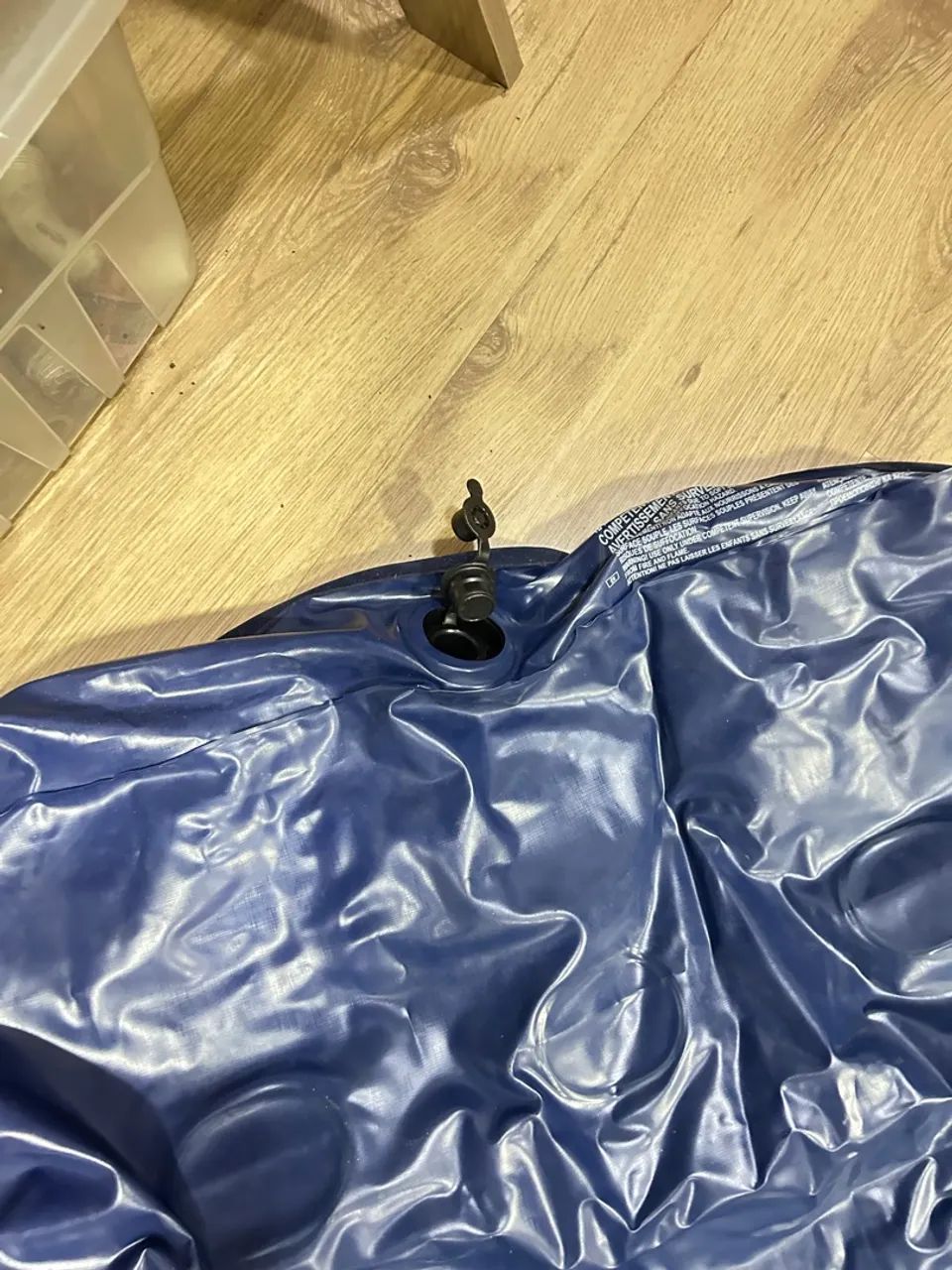 Barraca de camping completa c colchão inflável e bomba - Foto 4
