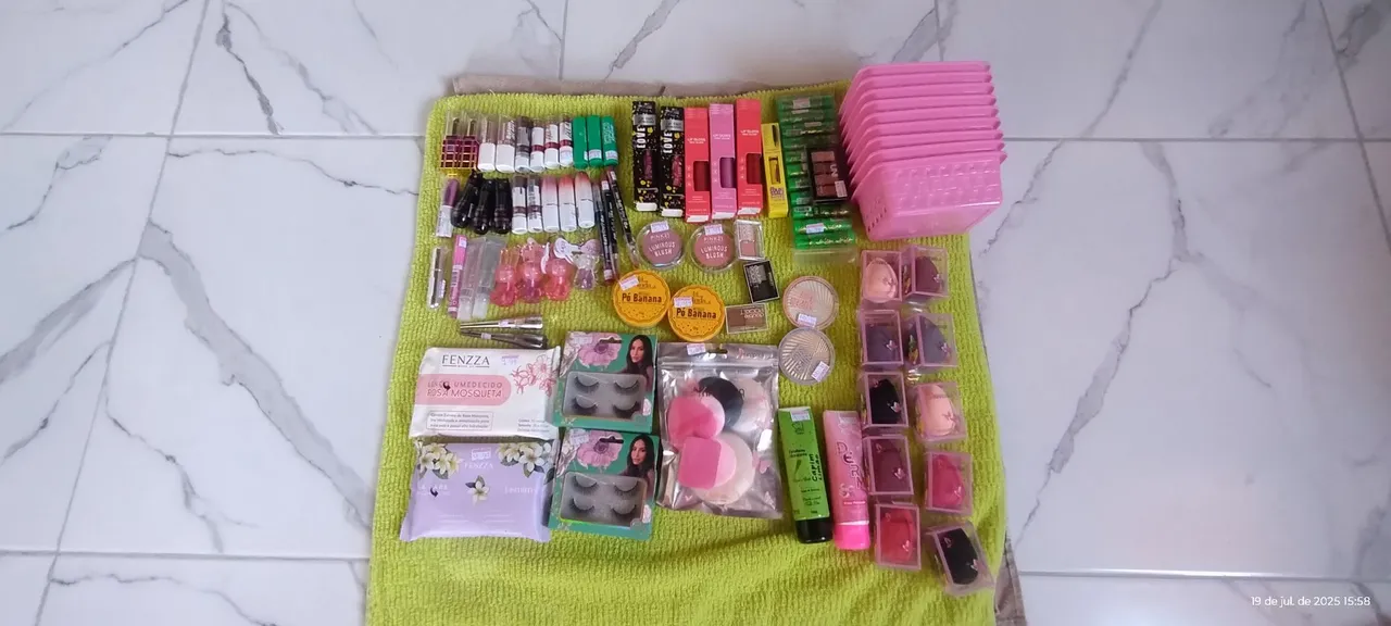 Kit de maquiagem completo