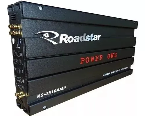 Amplificador de som automotivo impecável