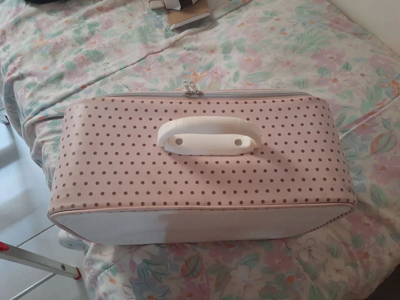 Kit de malas para bebê - Rosa com borboletas - Foto 5