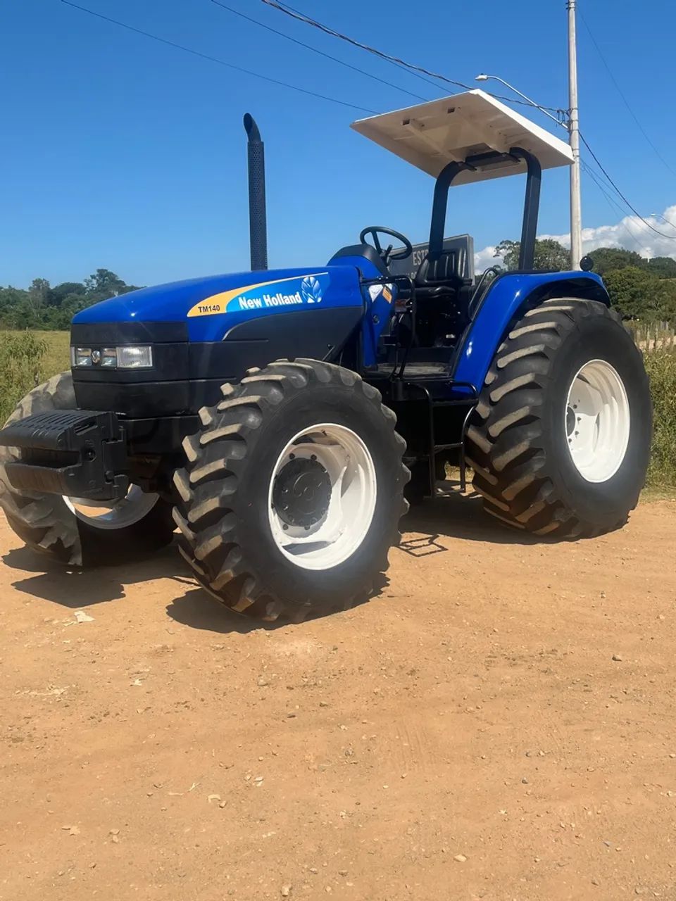 Vende um trator tm 140 New Holland ano 2002 - Foto 2