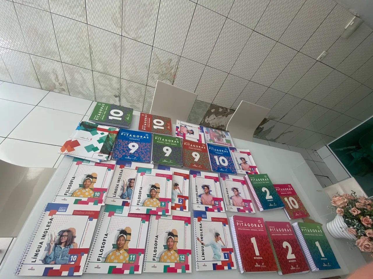 Livros Didáticos Ensino Médio - Pitágoras - Diversas Disciplinas, Livros do 3ºEM - Foto 2