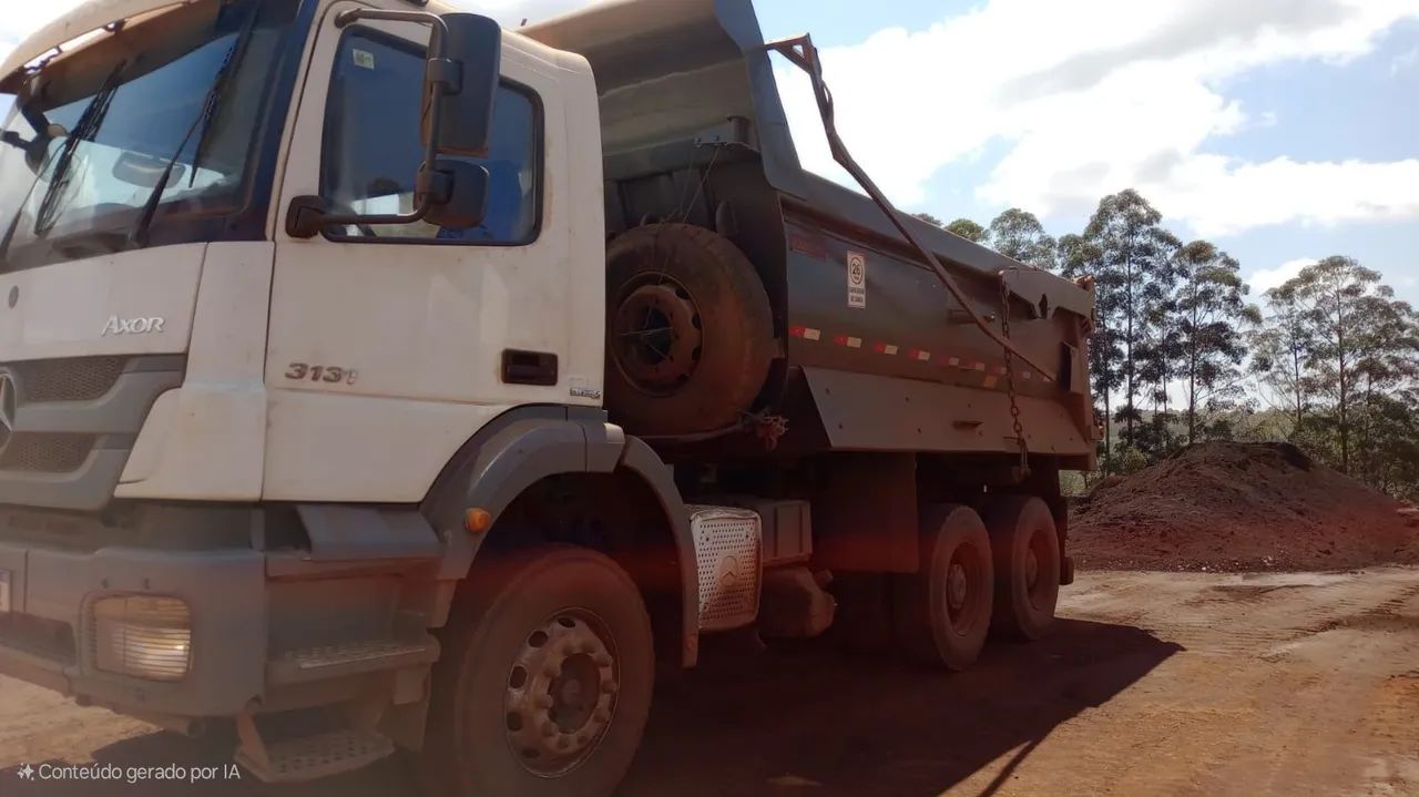 MB Axor 3131 2016 c/ báscula Pastre 14m³ - Foto 3