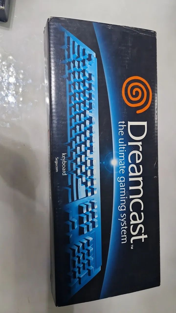 Teclado original dreamcast na caixa