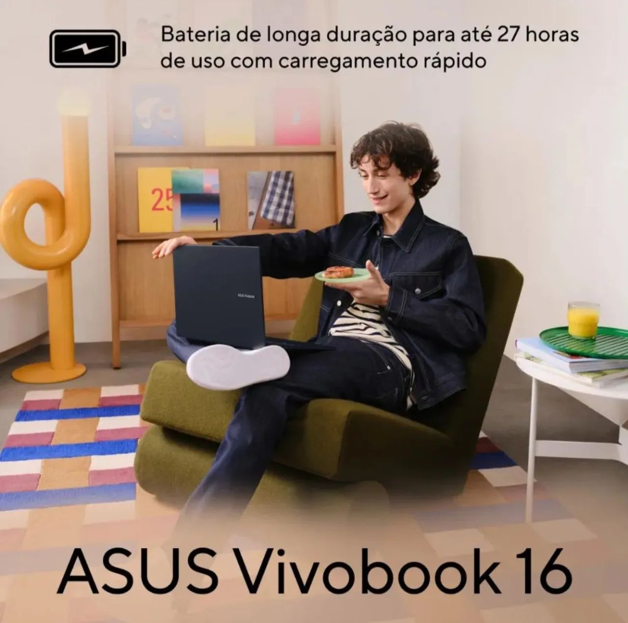 Oferta Asus Vivobook 16 , Lacrado na caixa  - Foto 2