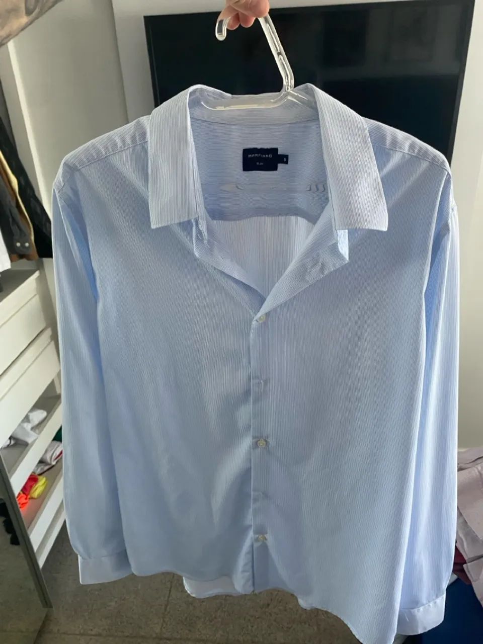 Camisa Social Masculina Marfinno - Foto 2