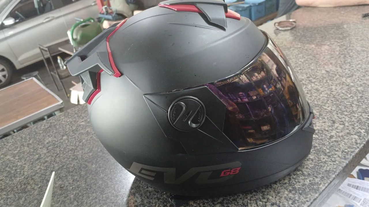 Capacete Evo G8 Preto fosco
