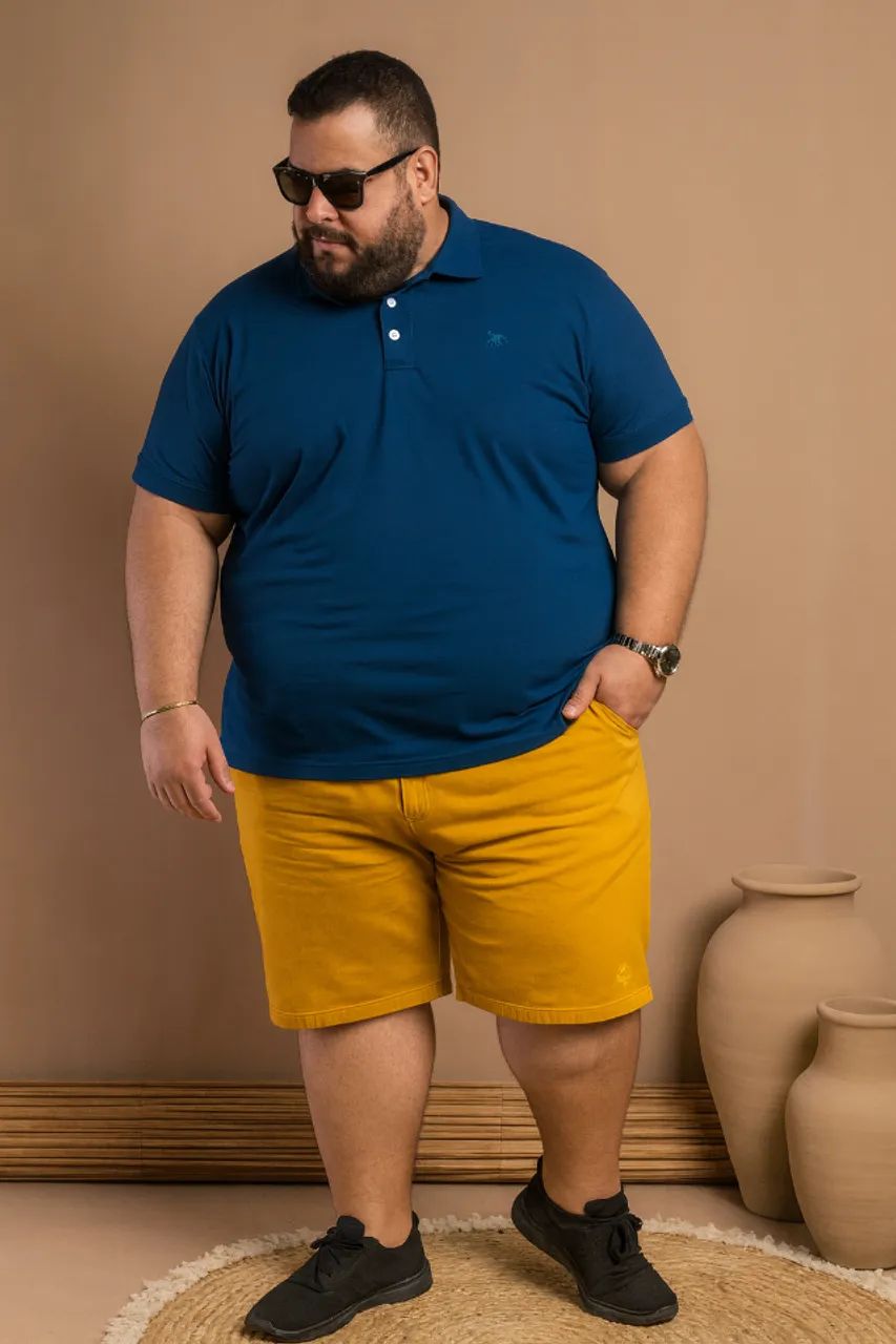 Camisa Polo Plus Size G2 E G3