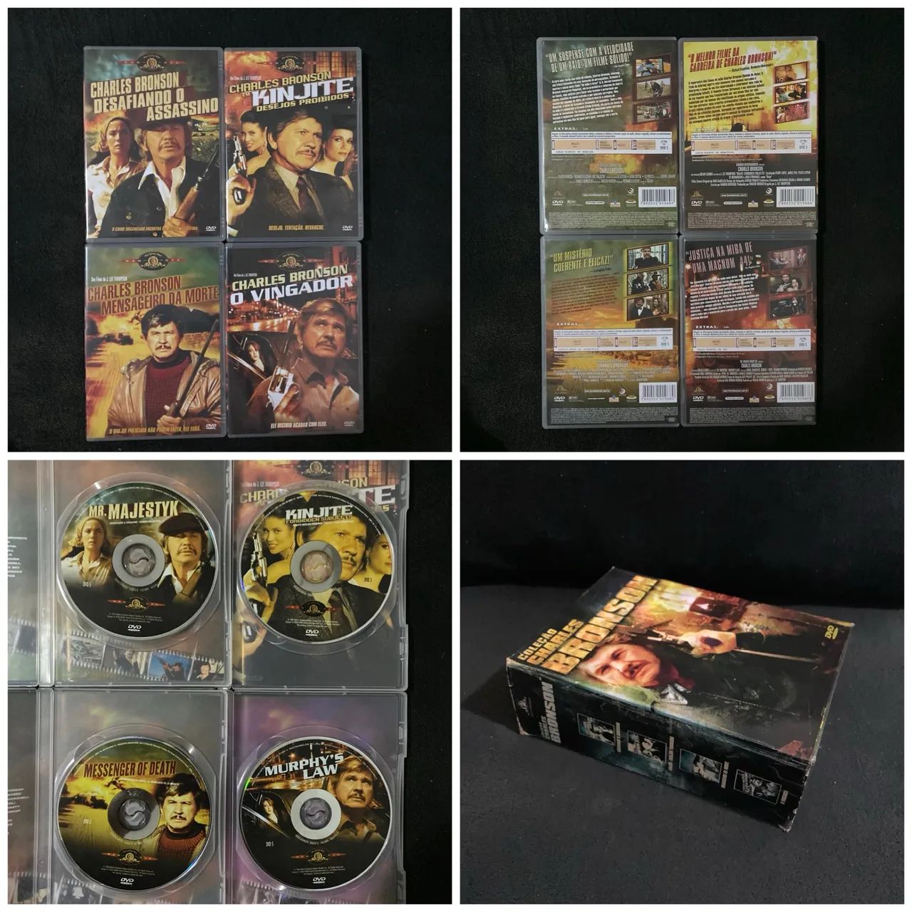 Coleção Charles Bronson (box 4 DVDs) - Foto 3