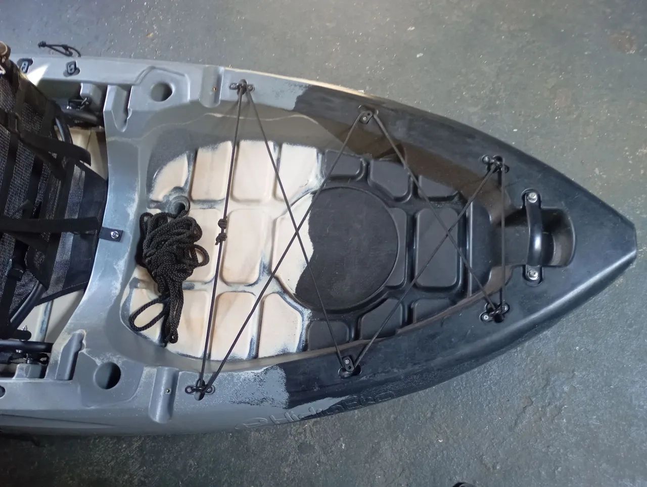 Vendo caiaque caiman 100 watz * valor 2.200 parcelo 12x somente venda - Foto 5