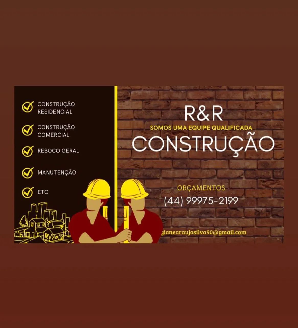 Construção para sua obra 