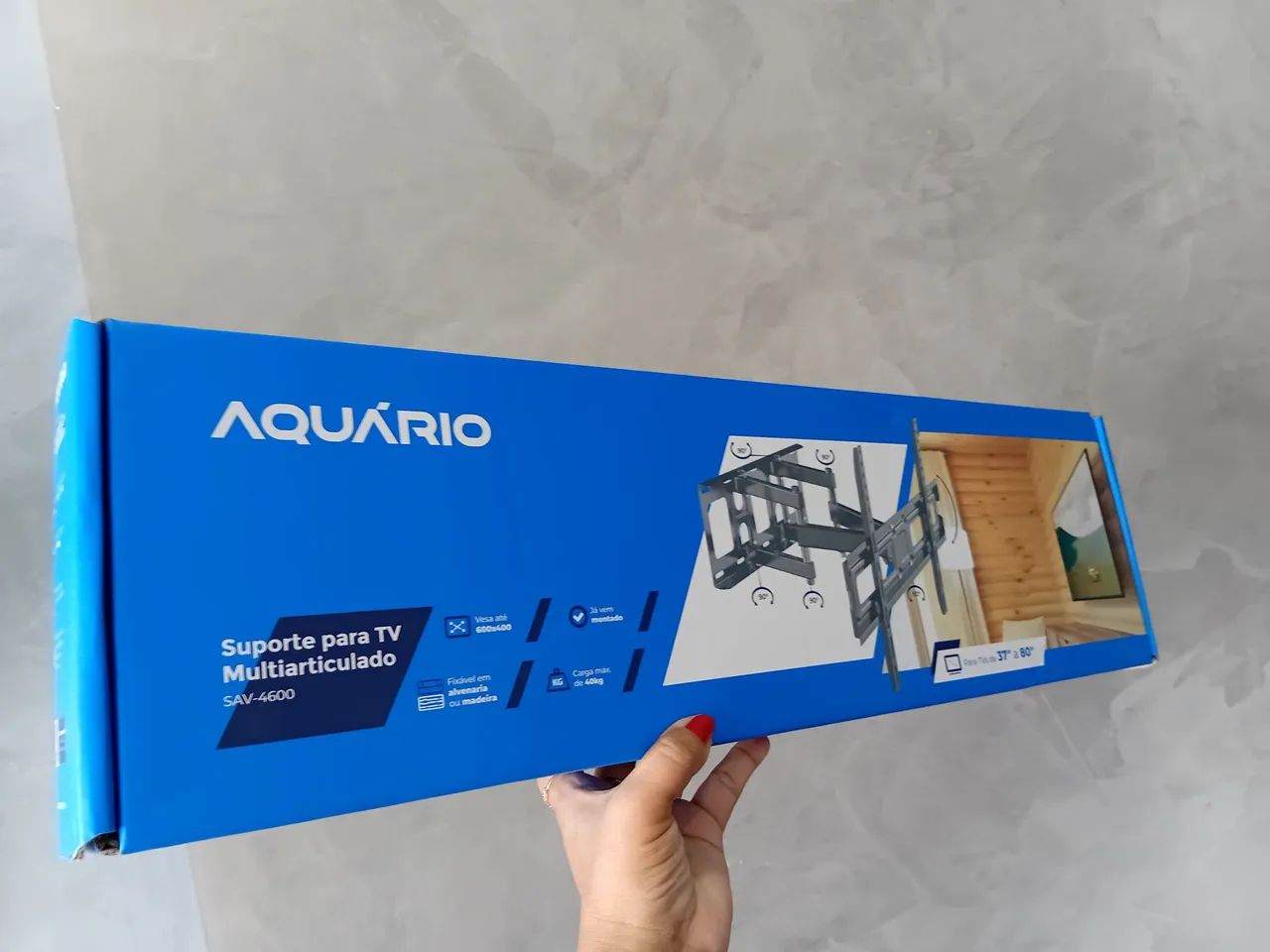 Suporte para tv  37" a 80" - Foto 3