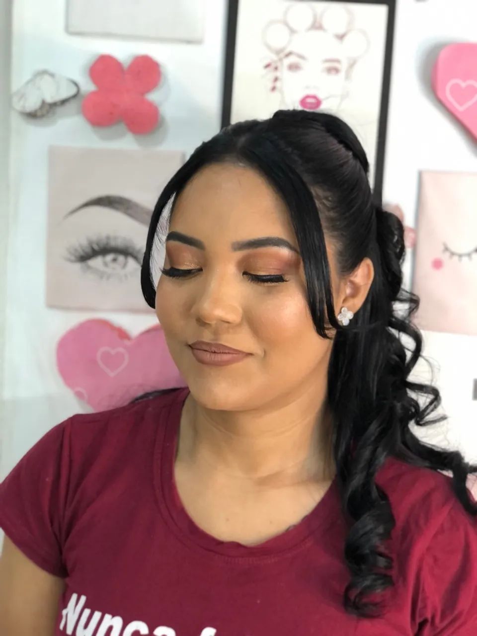 Maquiagem e penteado profissional  - Foto 4
