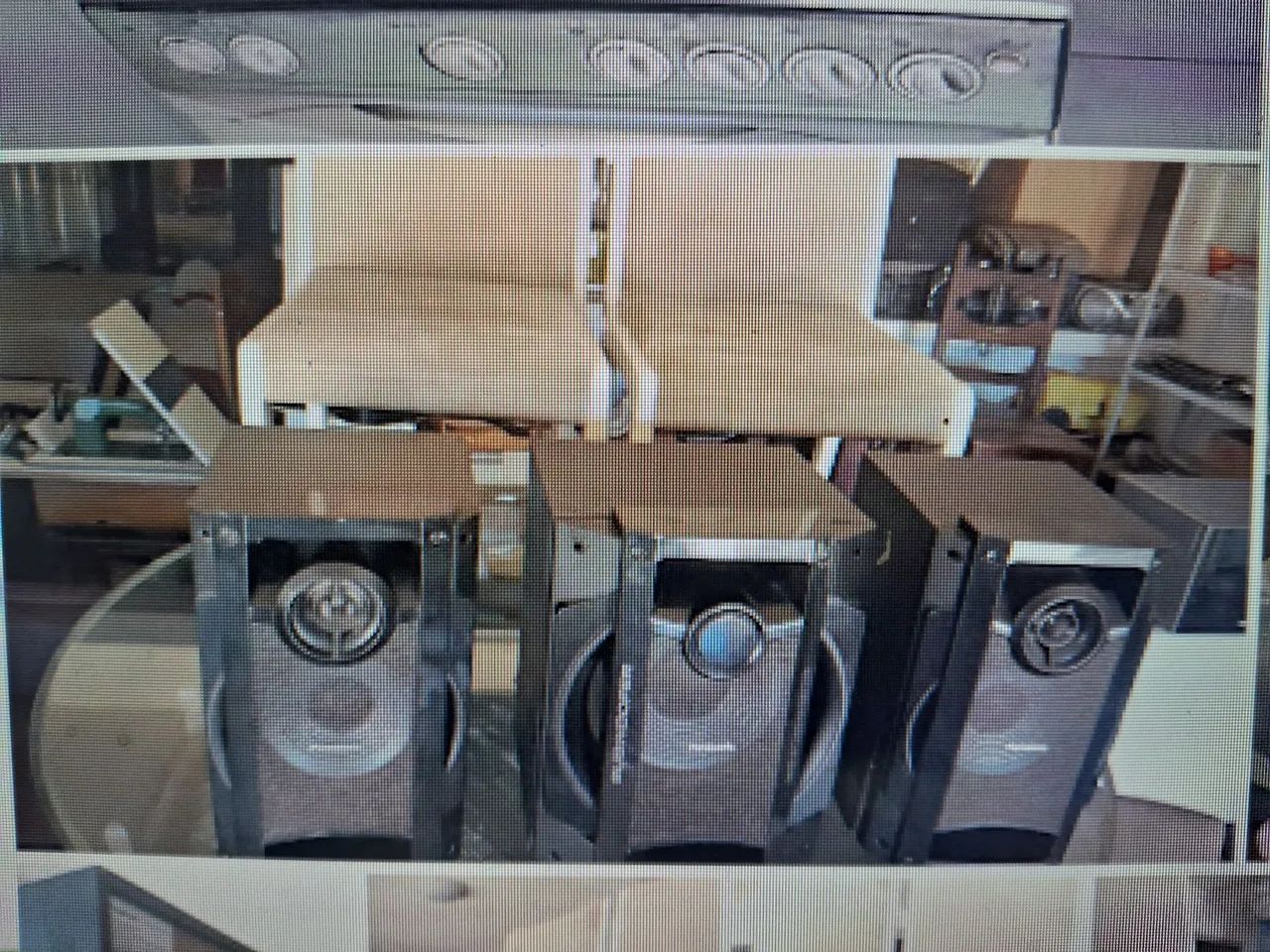 VENDO TRIO CAIXAS ACÚSTICAS PANASONIC  - Foto 3