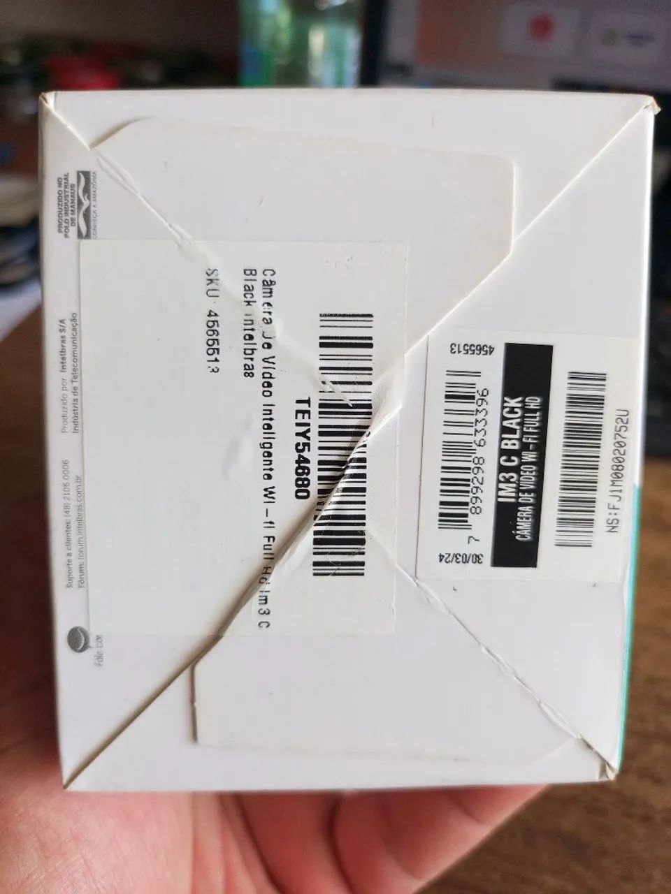 Câmera interna mibo Intelbras na caixa - Foto 2