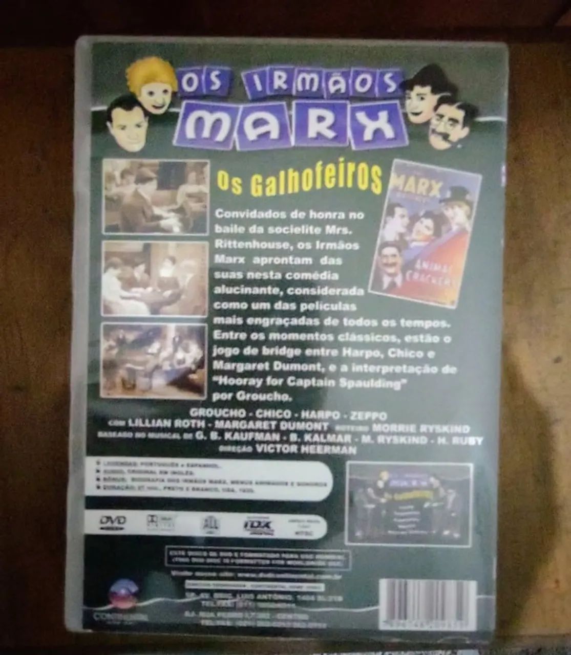 DVD Os Galhofeiros - Irmãos Marx - Foto 2