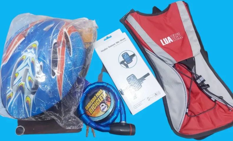  Kit Ciclista Pedale com segurança e conforto