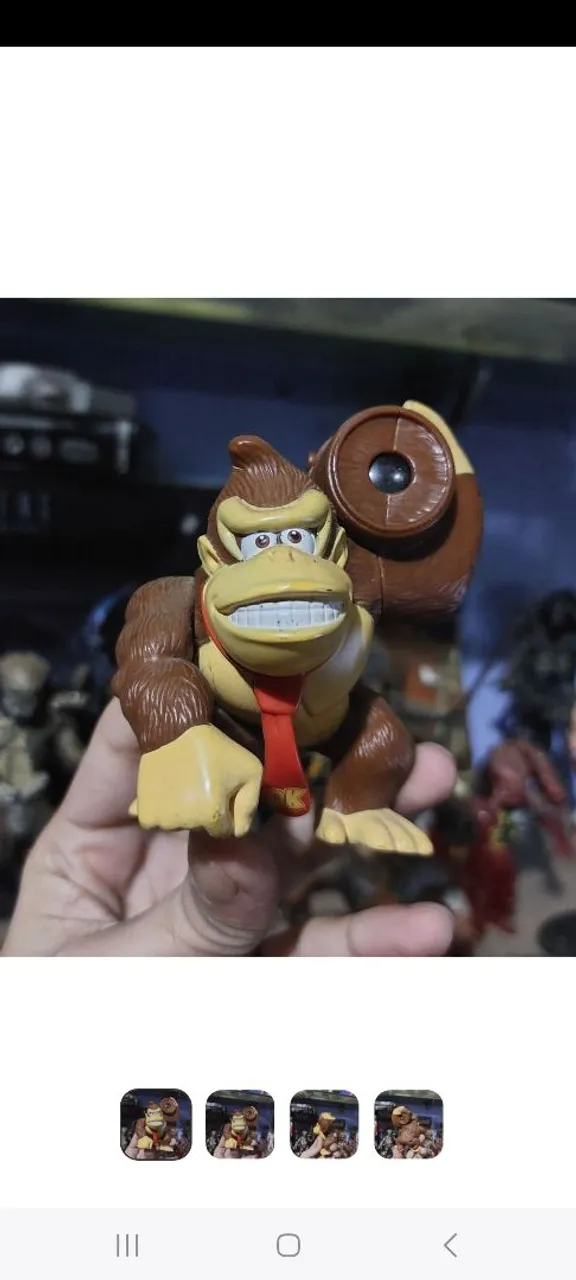 Boneco Donkey Kong burguer king