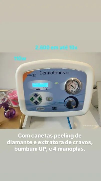 Aparelho Dermonotus completo 2.000 em até 6x sem juros