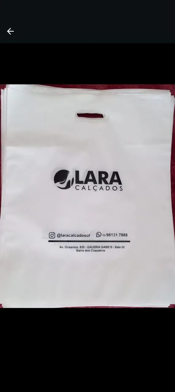 Sacolas plásticas personalizadas  com logomarca , - Foto 2