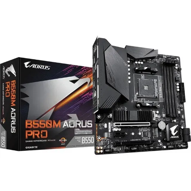 Placa Mãe Gigabyte B550M Aorus Pro AMD AM4