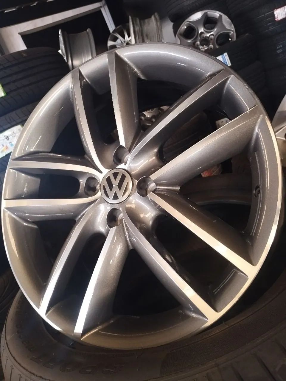 Rodas Sportline 17 Novas 4furos  - Foto 6
