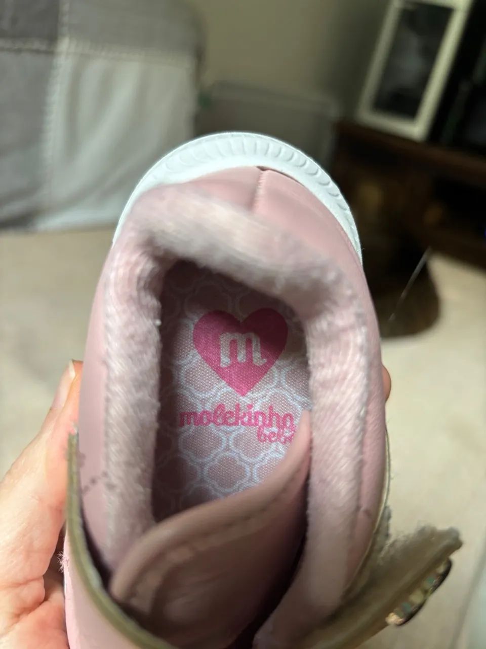 Tênis infantil Molekinha bebê tamanho 19 - Foto 5