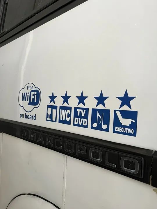 Ônibus top  raridade - Ar Condicionado, banheiro e frigobar - Foto 5