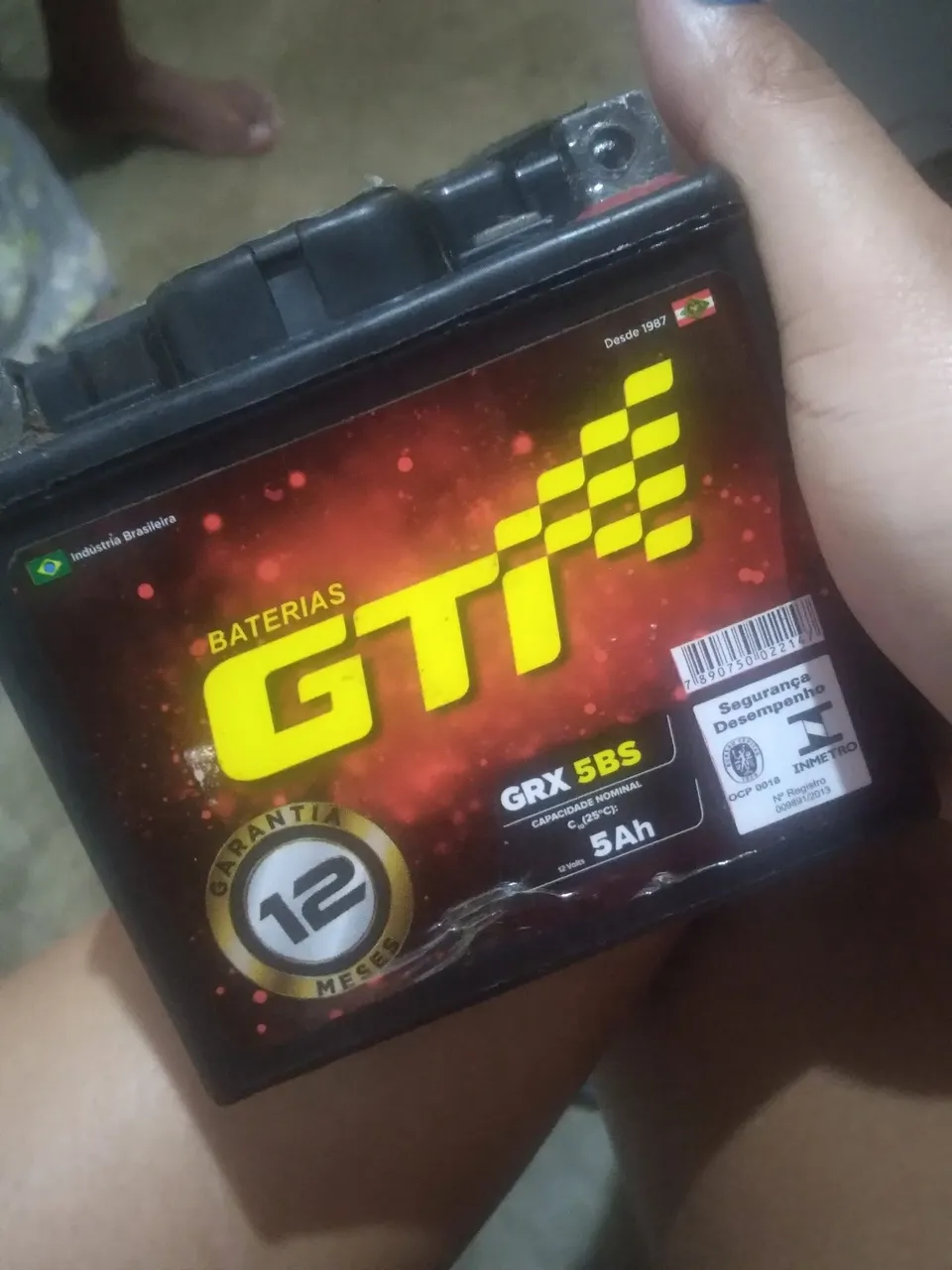Bateria GTI em bom estado