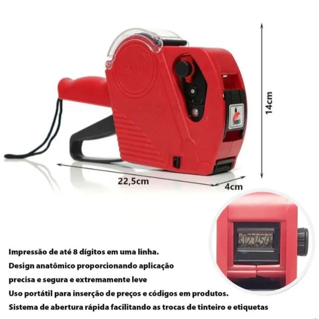 Maquina Rotuladora Manual Precificadora - Foto 4