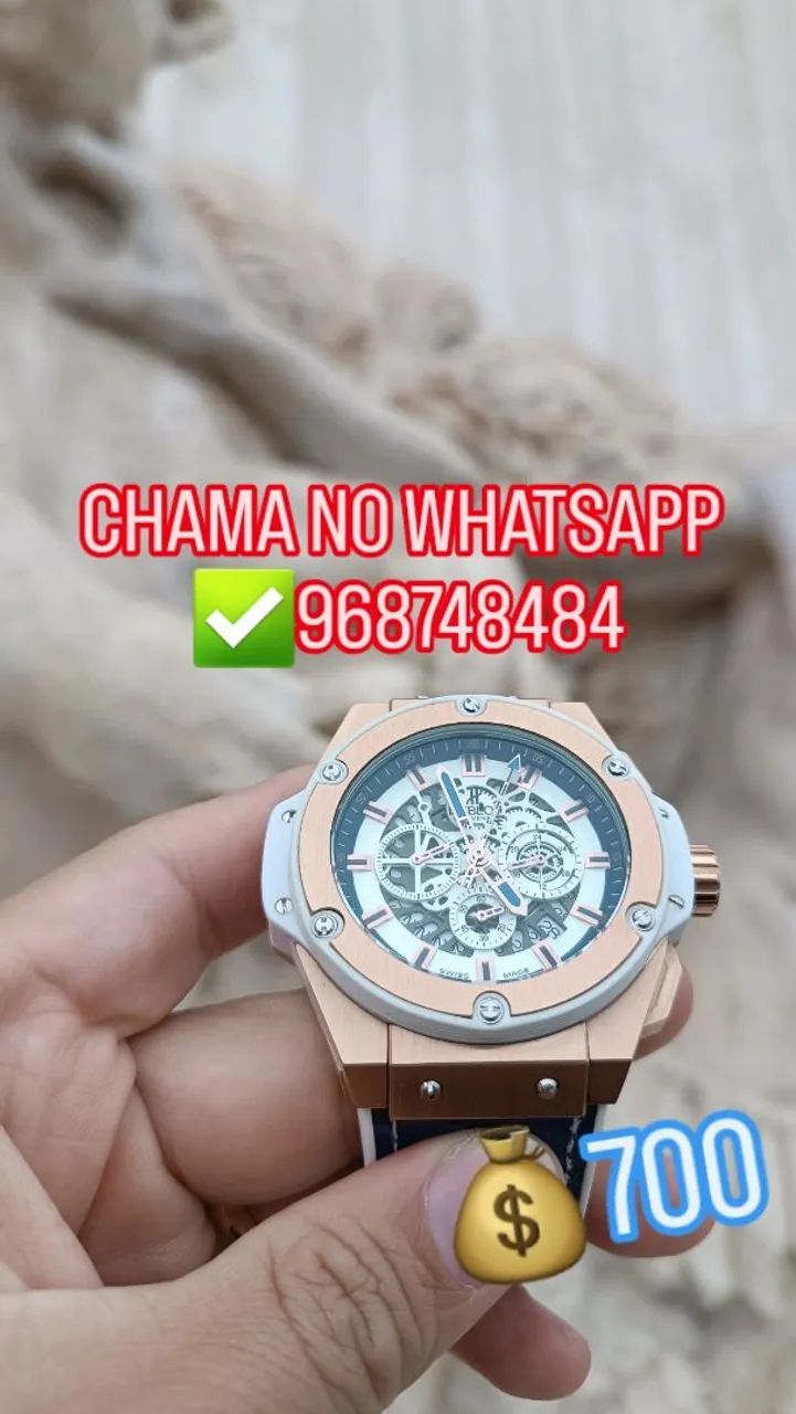 Relógio HUBLOT MIAMI Multifuncional PREMIUM  
