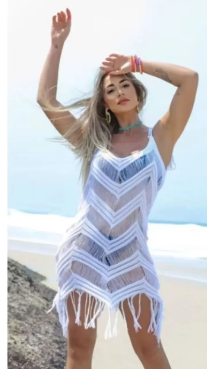 Vestido de praia 