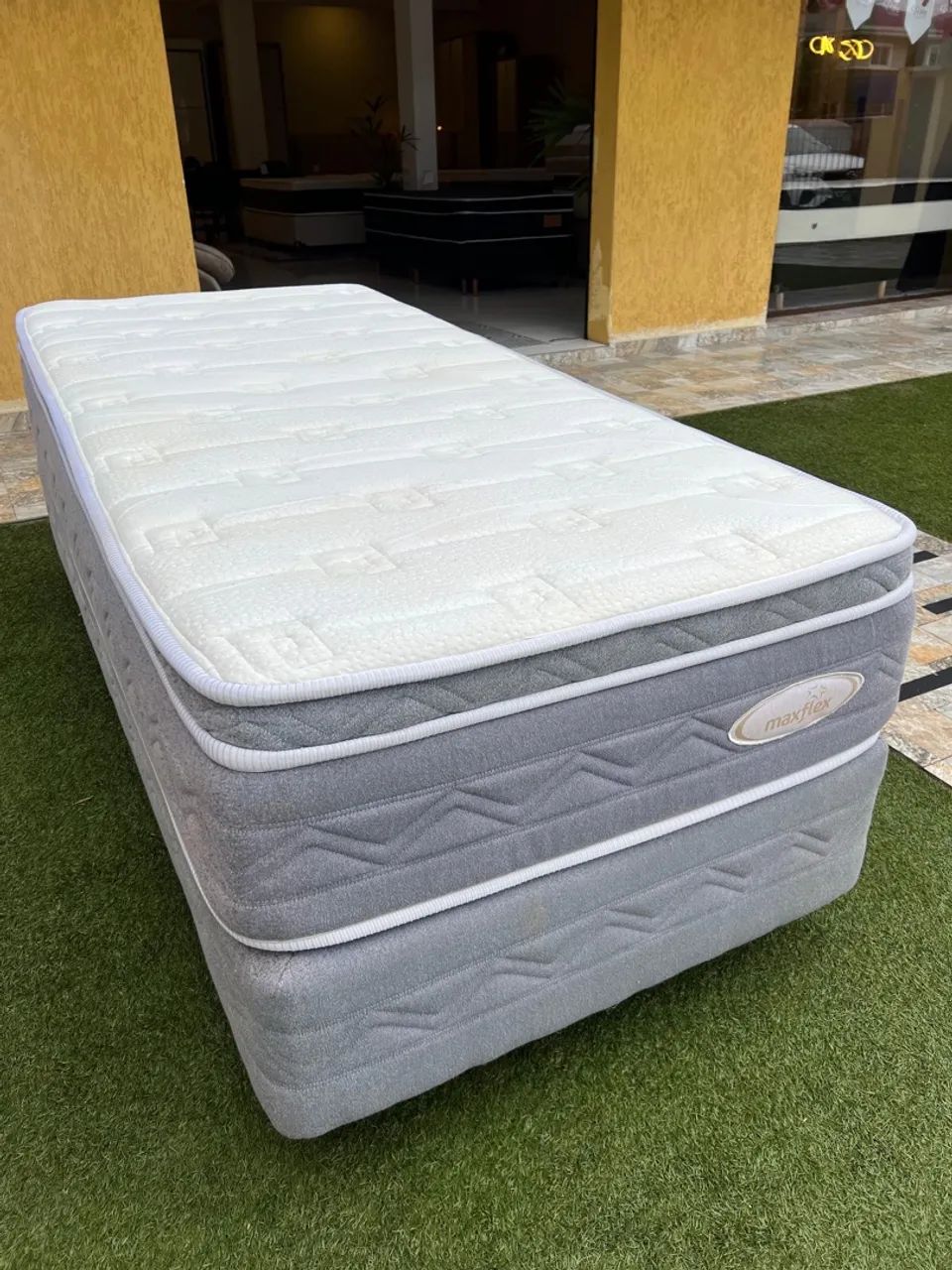 Conjunto Maxflex Solteiro Série 3 Látex Seminovo - Foto 4